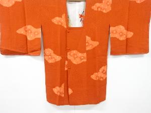 未使用品　絞り雲取りに菊模様道行コート